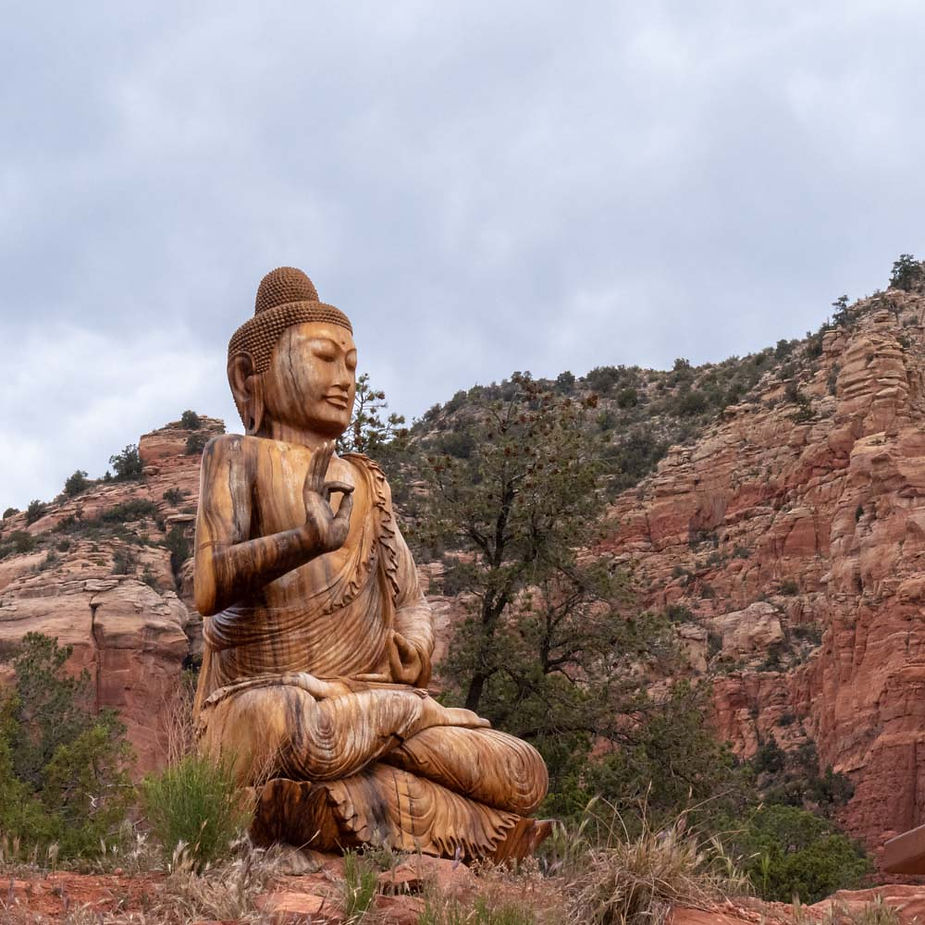 Large Buddha statue