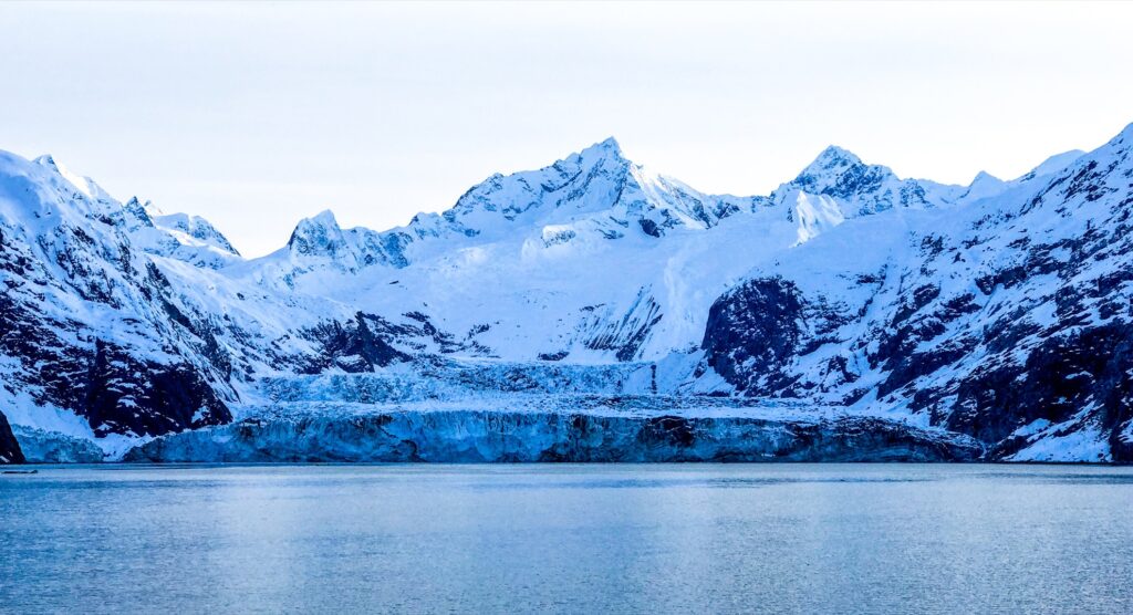 John Hopkins Glacier in Glacier Bay.